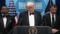 Trump fala sobre os riscos da presidência