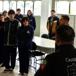 Alunos em atividade de campo