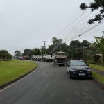Imagem do progresso das obras