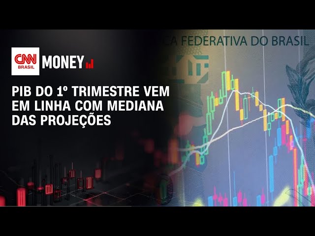 PIB do 1º trimestre vem em linha com mediana das projeções | ABERTURA DE MERCADO