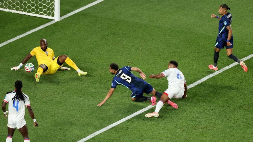 Matheus Cunha abriu o placar para a Seleção Brasileira