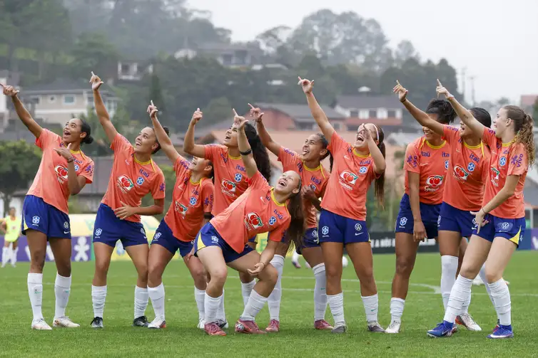 Seleção Brasileira de Futebol feminina sub-17 é convocada para mais uma Copa do Mundo. Foto: Luciana Vermell/CBF